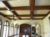 coffered ceiling