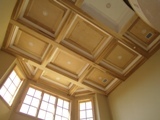 coffered ceiling