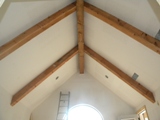 solid cedar beams