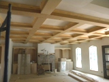 coffered ceiling