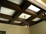 coffered ceiling