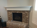 custom mantel